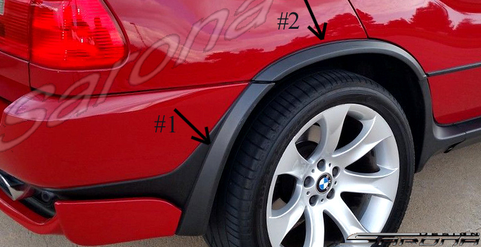 Custom BMW X5  SUV/SAV/Crossover Fender Flares (2000 - 2006) - $390.00 (Part #BM-004-FF)